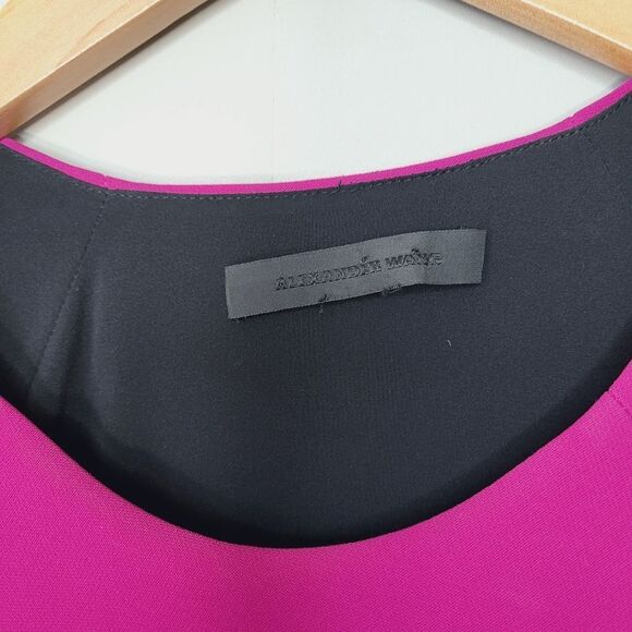 Alexander Wang Colorblock T-shirt Dress Size 6 - Picture 3 of 7